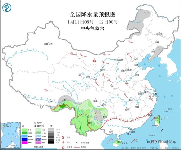                     我国西南地区仍有明显降温 明起冷空气退场大部地区回暖加速                    1